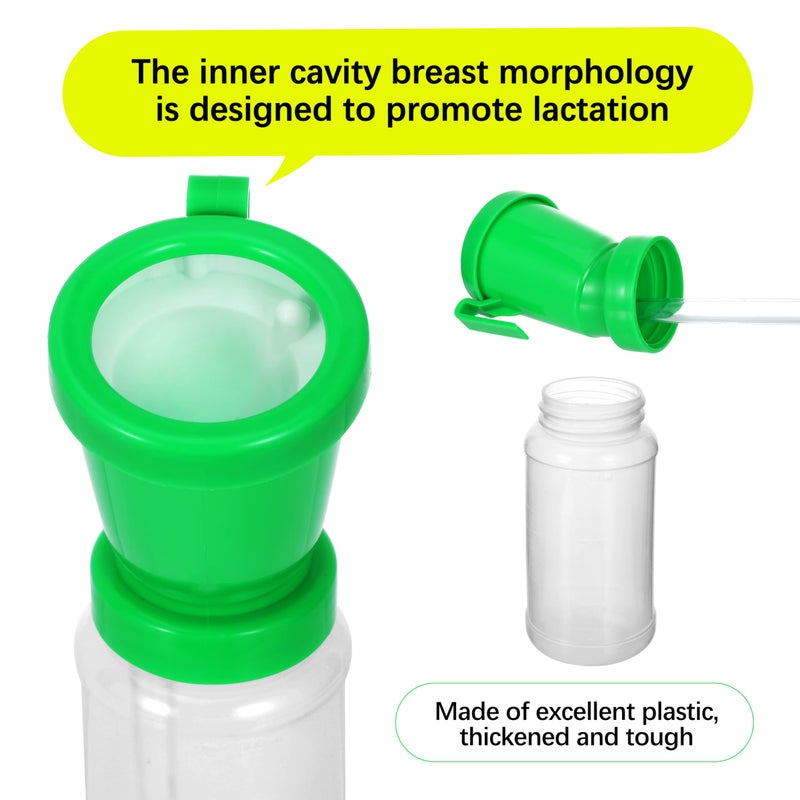 Blisstime Teat Dip Cup (Green) Non Reflow Nipple Cleaning Disinfection Dip Cup for Cow Sheep Goat - Image 5